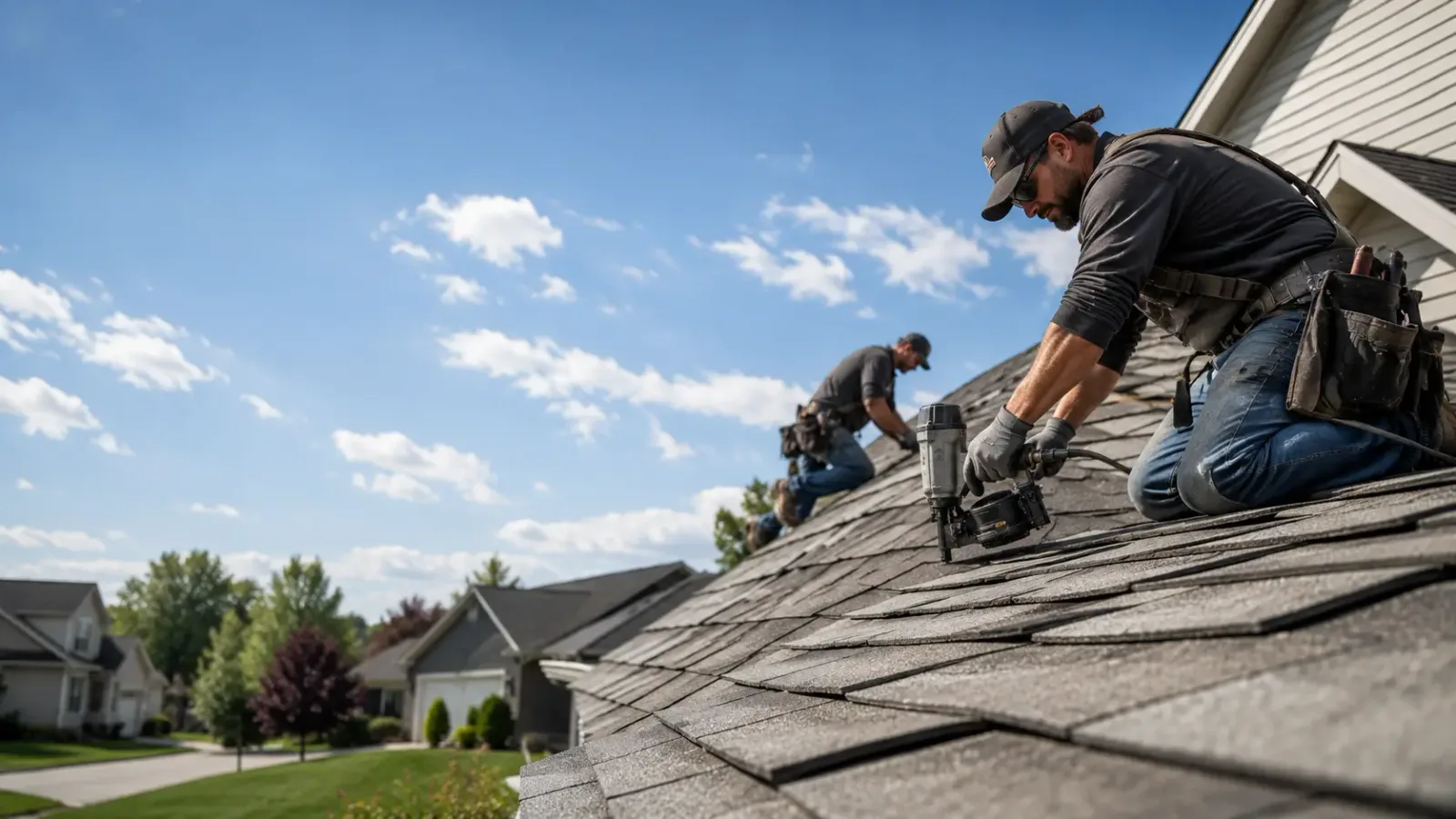 Storm Damage Roof Repair in Marshall, AR near me